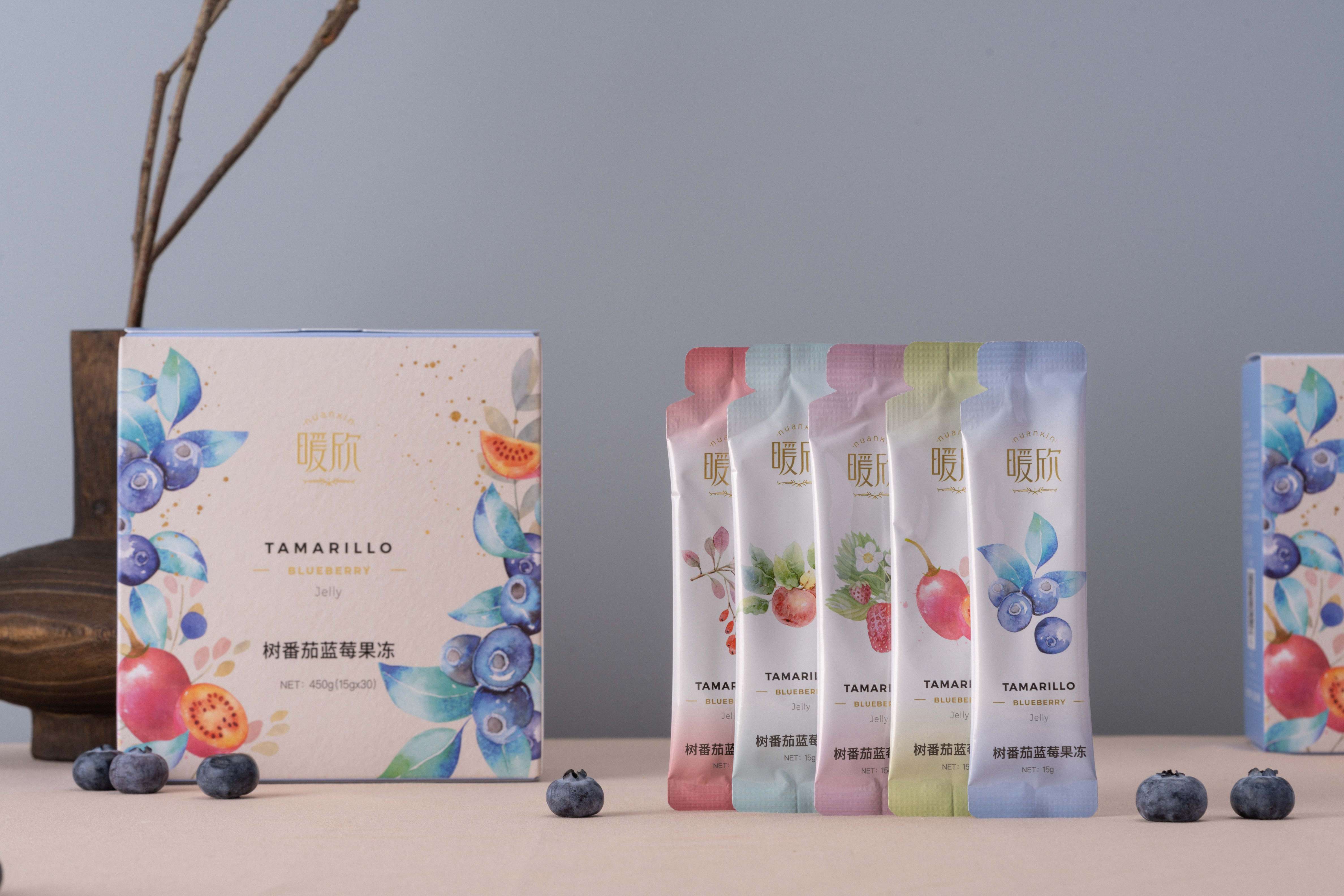 樹番茄藍莓果凍