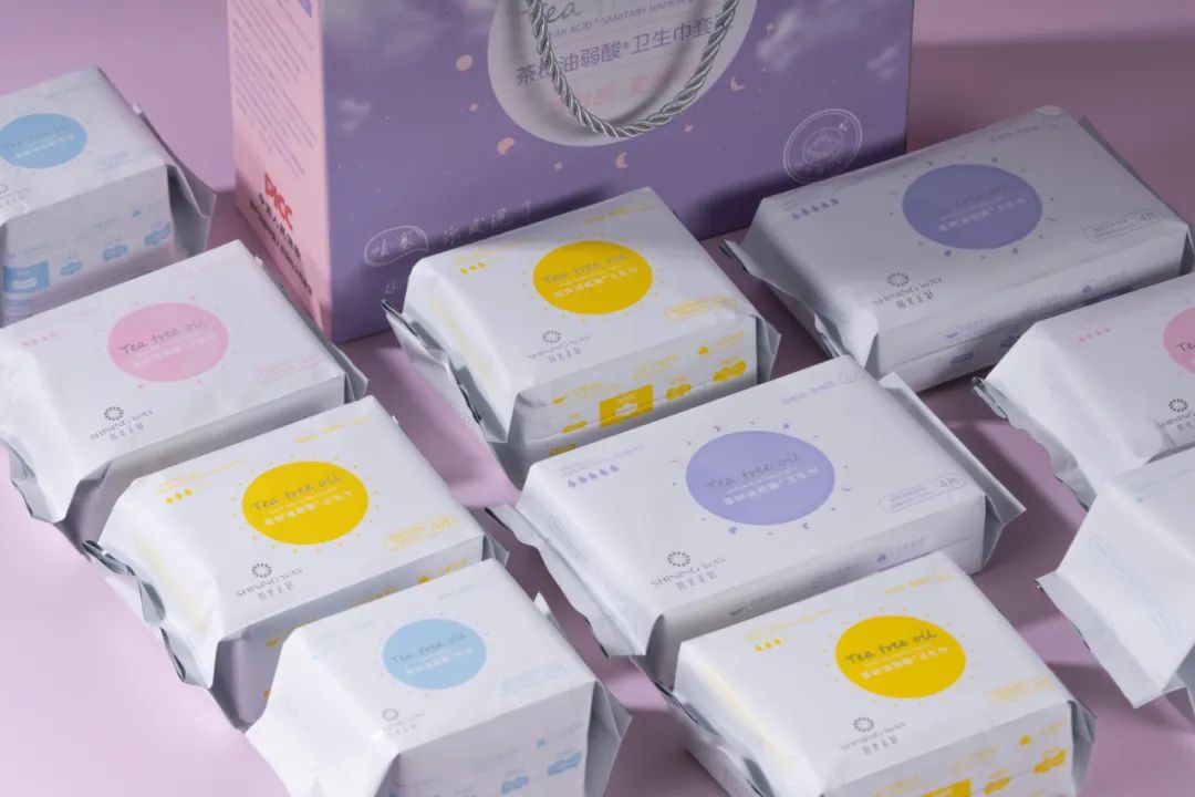 董欣護(hù)膚品茶樹油弱酸衛(wèi)生巾4